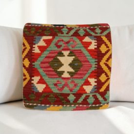 Pernă decorativă Kilim 40x40 husă de pernă kilim țesută manual