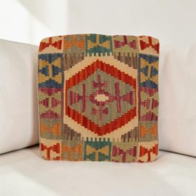 Pernă Kilim 40x40 husă de pernă țesută manual