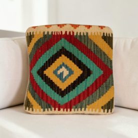 Pernă Kilim 40x40 husă de pernă țesută manual