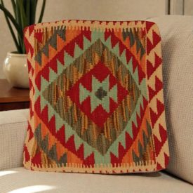 Față de pernă Kilim 50x50 pernă decorativă țesută manual