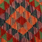 Pernă decorativă orientală 50x50 față de pernă țesută manual Kilim