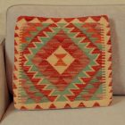 Față de pernă țesută manual 45x45 pernă decorativă Kilim