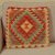 Față de pernă țesută manual 45x45 pernă decorativă Kilim