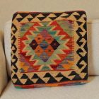 Față de pernă Kilim 45x45 pernă decorativă țesută manual