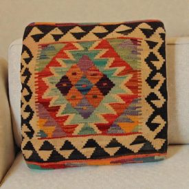   Față de pernă Kilim 45x45 pernă decorativă țesută manual