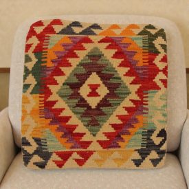 Pernă decorativă țesută manual 45x50 față de pernă Kilim