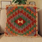 Pernă Kilim 50x50 față de pernă țesută manual
