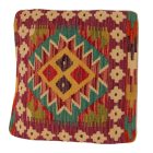 Pernă decorativă orientală 50x50 față de pernă țesută manual