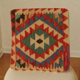   Față de pernă țesută manual 50x50 pernă decorativă Kilim