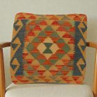 Pernă Kilim 50x50 față de pernă țesută manual