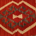 Pernă decorativă orientală 50x50 față de pernă țesută manual