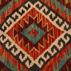 Pernă Kilim 50x50 față de pernă țesută manual