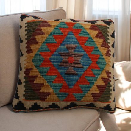 Husă de pernă țesută manual 45x45 Pernă decorativă Kilim