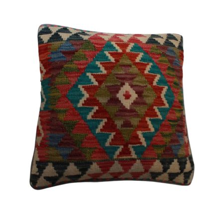 Pernă decorativă Kilim 45x45 față de pernă țesută manual