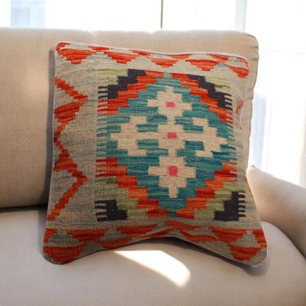 Pernă Kilim țesută manual 45x45 pernă decorativă afgană