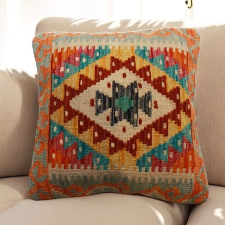 Pernă decorativă Kilim 45x45 față de pernă țesută manual