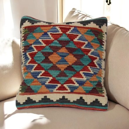 Husă de pernă țesută manual 45x45 Pernă decorativă Kilim