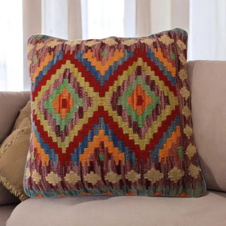 Husă de pernă țesută manual 45x45 Pernă decorativă Kilim