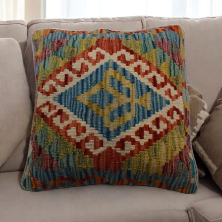 Pernă Kilim țesută manual 45x45 pernă decorativă afgană