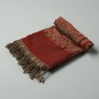 Eșarfă de damă burgund 215x105 șal elegant pentru femei