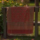 Eșarfă de damă burgund 215x105 șal elegant pentru femei