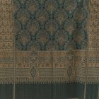 Șal elegant 215x105, verde, eșarfă subțire de damă