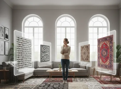 covor de living modern sau clasic